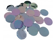 Blue Round Confetti Large-goed