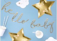 Blowfish-Folie-Betallic-Anagram-Flexmetal-Balloons-Shape-Partydeco-Party-Banner-Hello Baby-