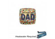 Sempertex-Folie-Betallic-Anagram-Flexmetal-Balloons-Shape-Happy Fathersday DAD-14