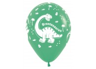 SempertexEurope-Dinosaurs-Green-030-12inch-R12DINO-LatexBalloon