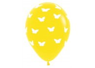 SempertexEurope-Butterflies-Yellow-020-12inch-R12BUTTF-LatexBalloon