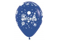 SempertexEurope-Welcome-RoyalBlue-041-12inch-R12WELCOME-LatexBalloon