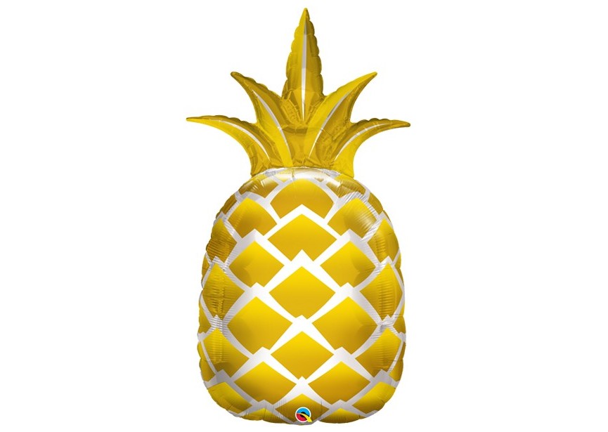 Sempertex-ballonnen-groothandel-ballon-distributeur-qualatex-modelleerballonnen-gold pineapple
