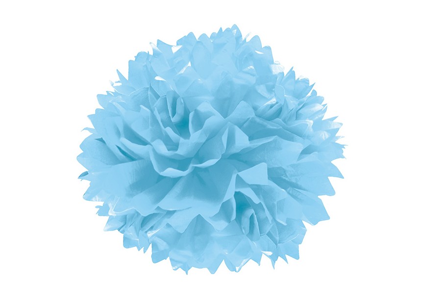 sempertex - groothandel-distributeur-importeur-latex ballonnen-balloons - folie - bubbles- betallic-anagram-Pompon blue