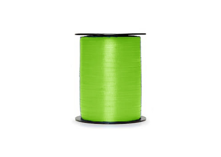 sempertex-europe-balloons-latex-distributor-ballonnen-foil-anagram-betallic-Ribbon-5mm-Lime Green