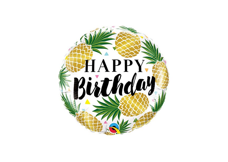 Sempertex-ballonnen-groothandel-ballon-distributeur-qualatex-modelleerballonnen-birthday pineapple