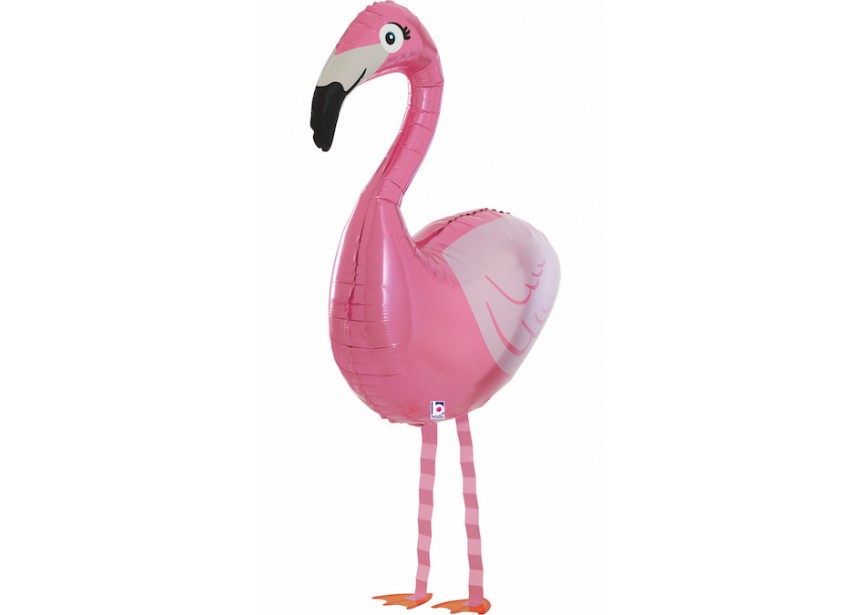 Sempertex-Folie-Betallic-Anagram-Flexmetal-Balloons-Shape-Aiwalker-Flamingo-