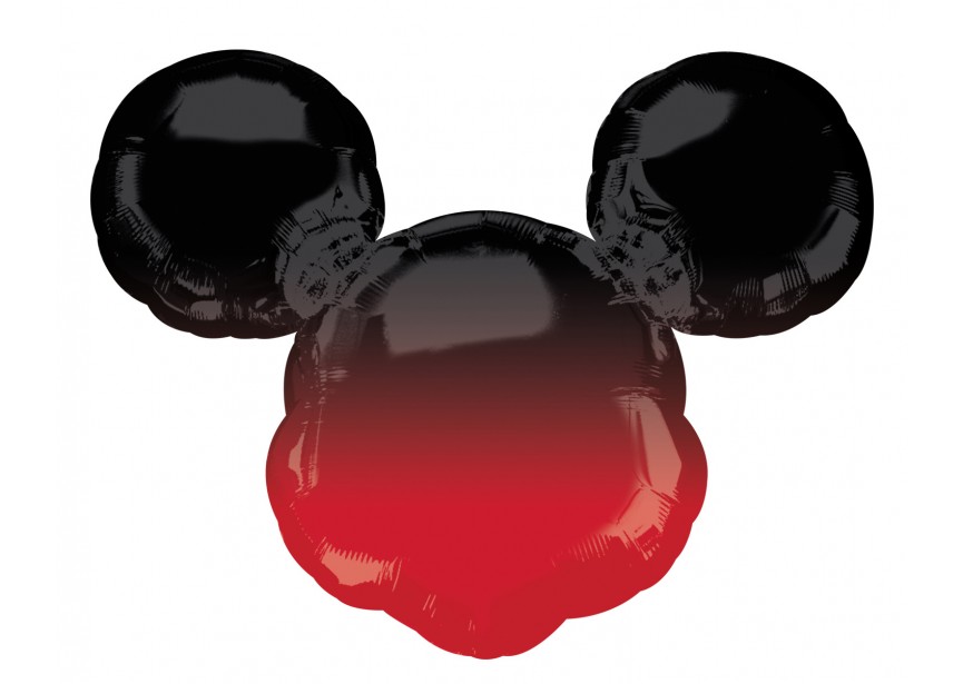 Sempertex-Folie-Betallic-Anagram-Flexmetal-Balloons-Shape-Flexmetal-Mickey Mouse Head Ombre