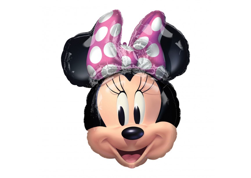 Sempertex-Folie-Betallic-Anagram-Flexmetal-Balloons-Shape-Flexmetal-minnie  Mouse head