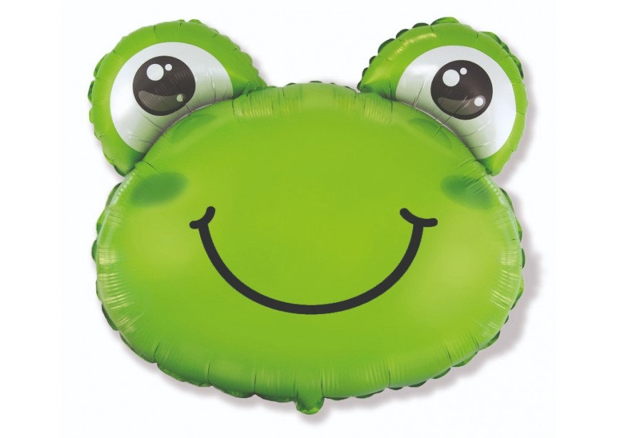 Sempertex-Folie-Betallic-Anagram-Flexmetal-Balloons-Shape-Frog