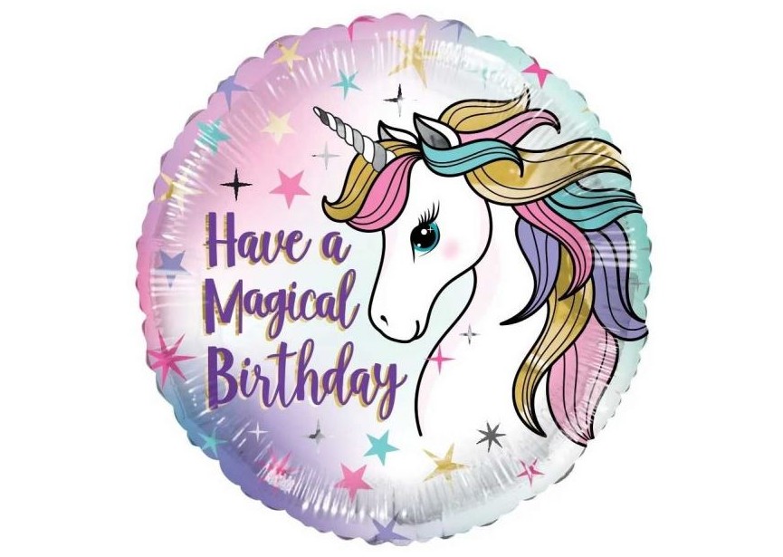 Sempertex-Folie-Betallic-Anagram-Flexmetal-Balloons-Shape-have a magical birthday
