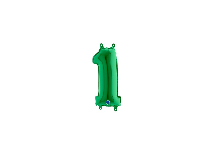 Number-1-Green mini-14inch