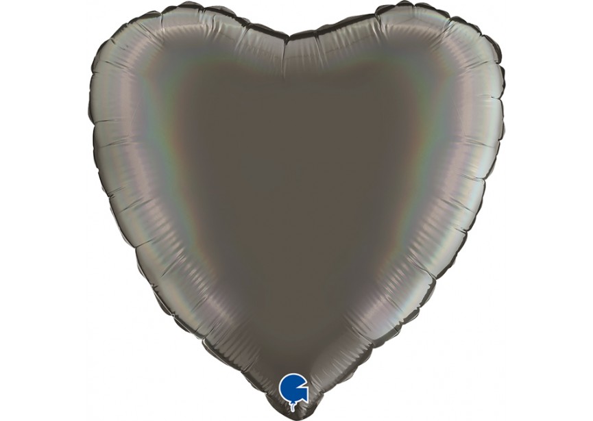 Sempertex-Folie-Betallic-Anagram-Flexmetal-Balloons-Shape-Holographic Grey
