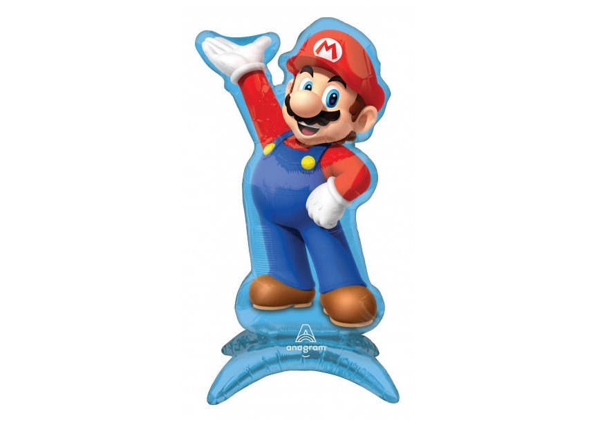 Sempertex-Folie-Betallic-Anagram-Flexmetal-Balloons-Shape-Flexmetal-Super Mario airloonz