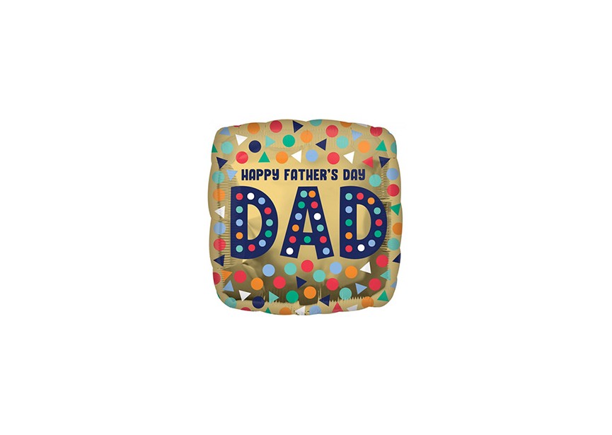 Sempertex-Folie-Betallic-Anagram-Flexmetal-Balloons-Shape-Happy Fathersday DAD-14