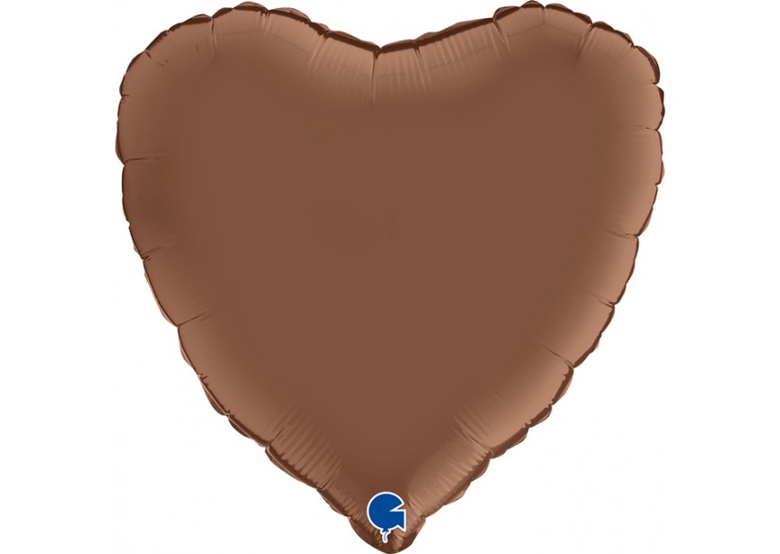 Sempertex-Folie-Betallic-Anagram-Flexmetal-Balloons-Shape-Heart-Satin-Chocolate