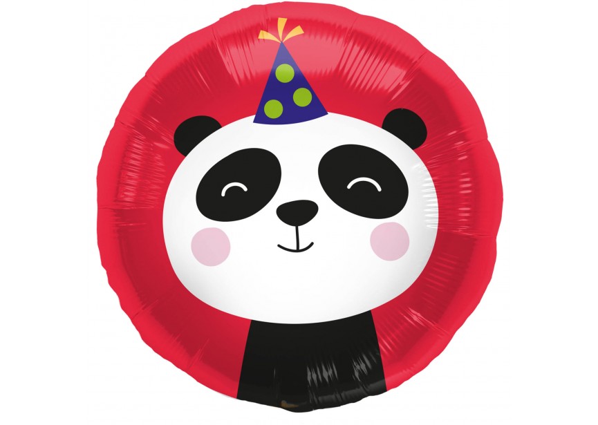 Sempertex-Folie-Betallic-Anagram-Flexmetal-Balloons-Shape-Party Panda