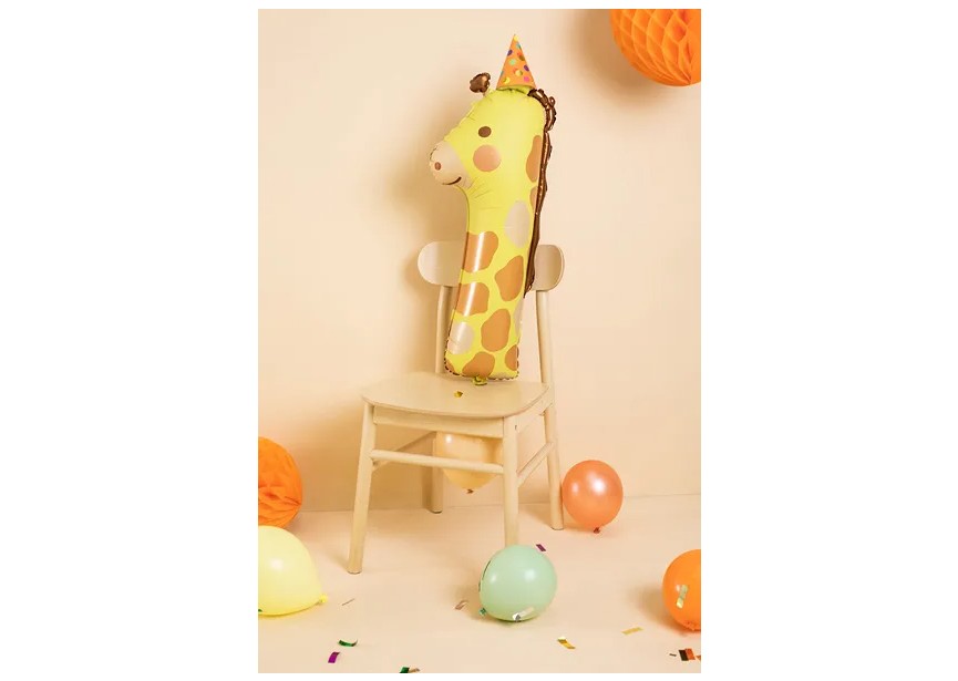 Sempertex-Folie-Betallic-Anagram-Flexmetal-Balloons-Shape-Number 1-Giraffe 2