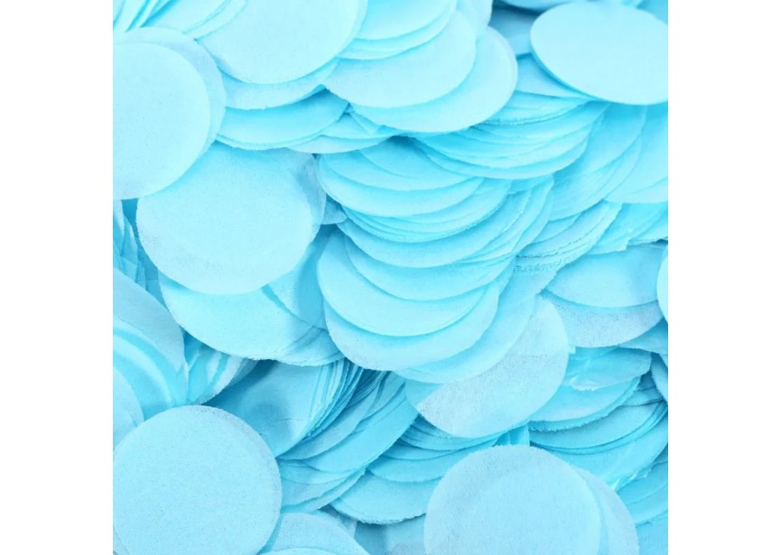 Sempertex-Anagram-Betallic-Qualatex-Balloons-Confetti-Paper Dots-Light Blue
