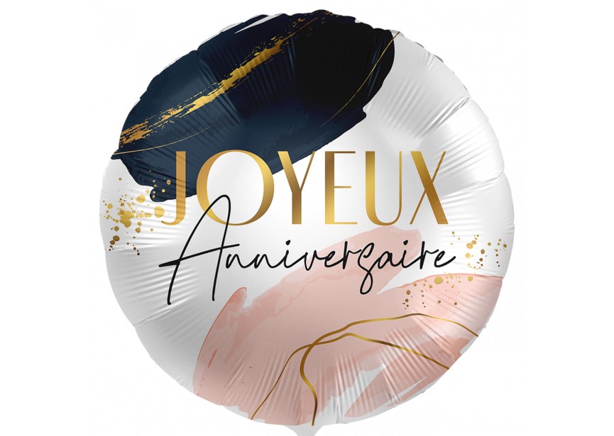 Sempertex-Folie-Betallic-Anagram-Flexmetal-Balloons-Shape-Joyeux Anniversaire-Modern
