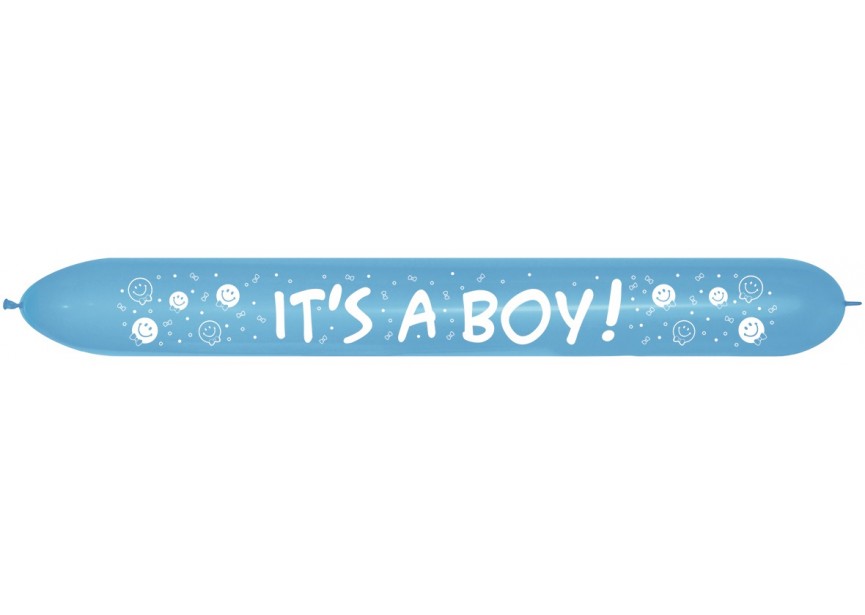 Link-O-Loon - Its a Boy - Blauw - 3 Stuks