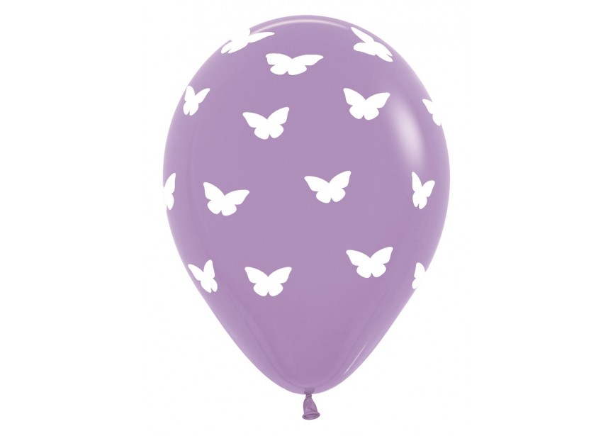 SempertexEurope-Butterflies-Lilac-050-12inch-R12BUTTF-LatexBalloon