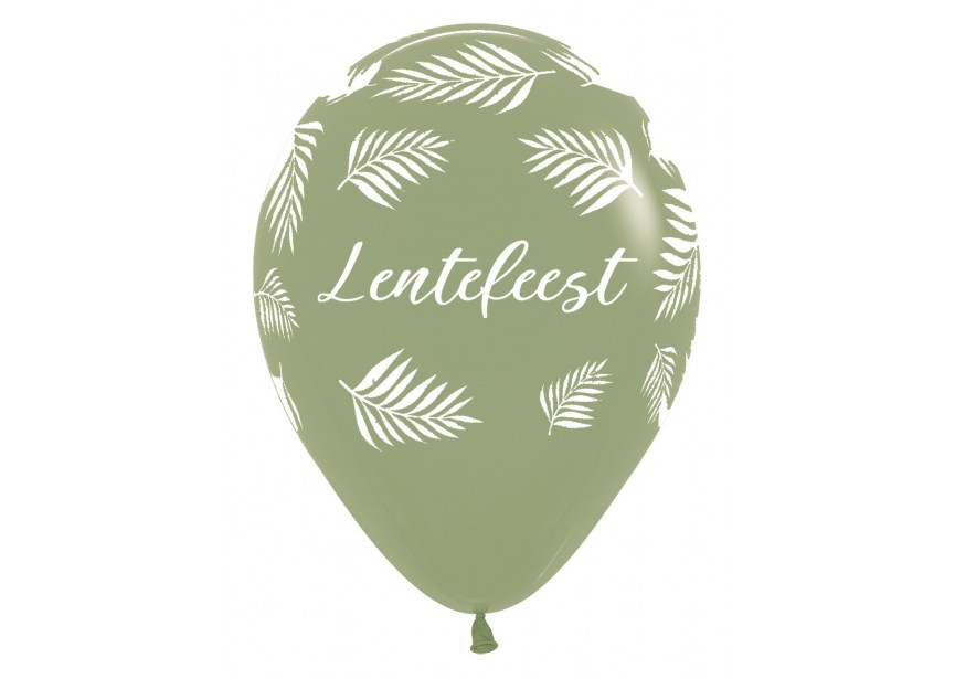 SempertexEurope-Lentefeest-Palms-Eucalyptus-027-12inch-R12LENT027-LatexBalloon