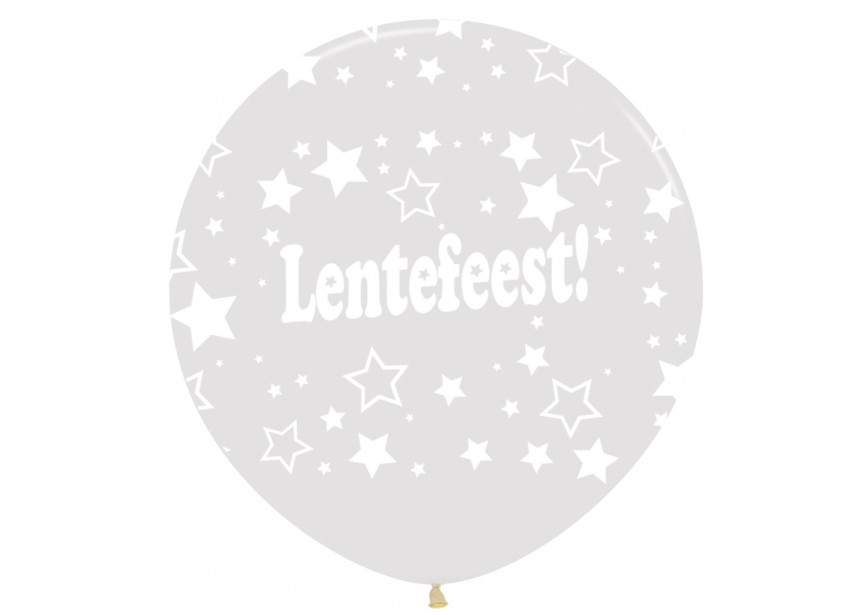 SempertexEurope-Lentefeest-Stars-CrystalClear-390-36inch-R36LENTE390-LatexBalloon