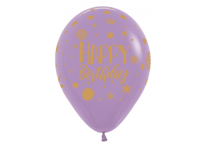 SempertexEurope-HappyBirthday-SparklesParty-Lilac-050-12inch-R12HBPARTY-LatexBalloon