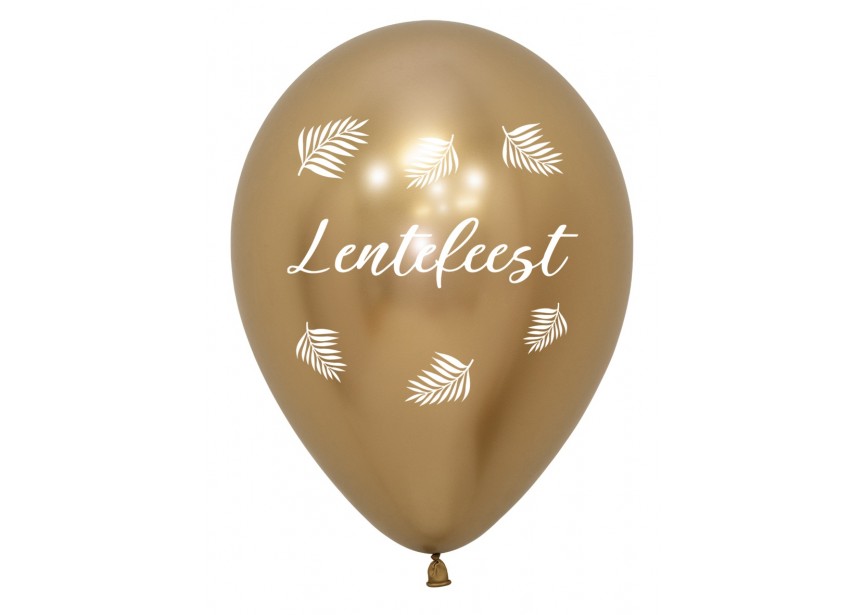 SempertexEurope-Lentefeest-Palms-Reflex-Gold-970-12inch-R12LENT970-LatexBalloon