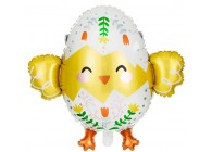 Sempertex-Folie-Betallic-Anagram-Flexmetal-Balloons-Shape-Chick in egg