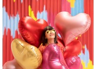 Sempertex-Folie-Betallic-Anagram-Flexmetal-Balloons-Shape-Elegant Heart-Rose Gold 1