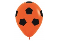 SempertexEurope-Soccerball-Orange-061-12inch-R12SOCCER2-LatexBalloon