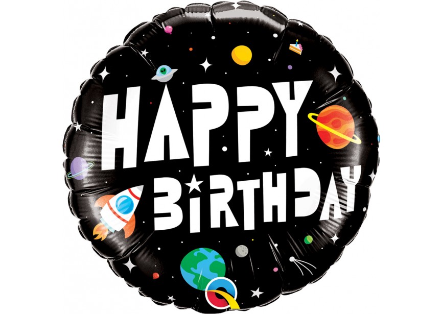 Sempertex-Folie-Betallic-Anagram-Flexmetal-Balloons-Shape-Happy Birthday Space