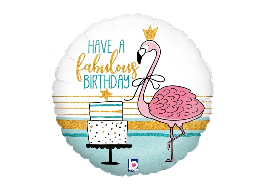 Sempertex-Folie-Betallic-Anagram-Flexmetal-Balloons-Shape-Fabulous Birthday