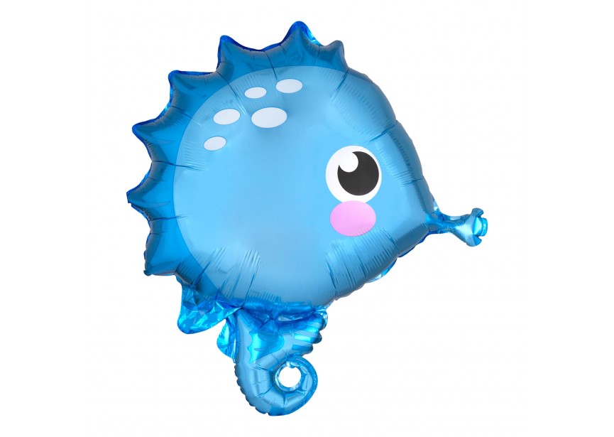 Sempertex-Folie-Betallic-Anagram-Flexmetal-Balloons-Shape- Seahorse