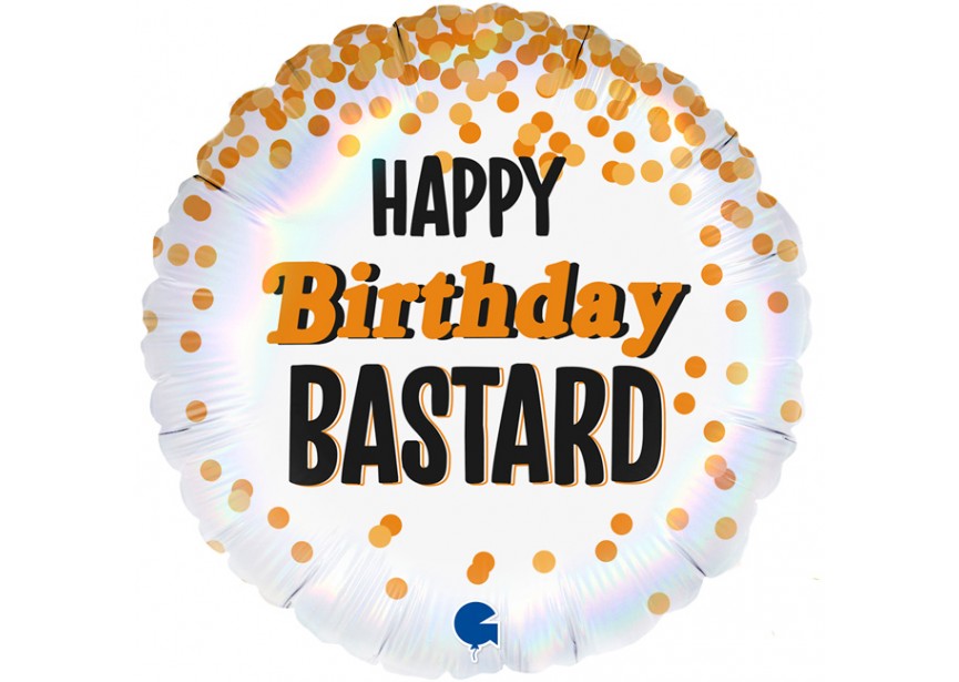 Sempertex-Folie-Betallic-Anagram-Flexmetal-Balloons-Shape-happy Birthday Bastard