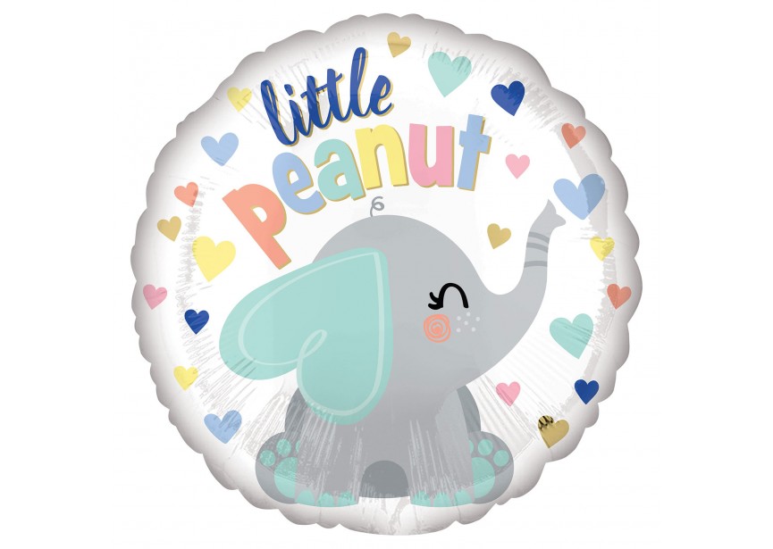 Sempertex-Folie-Betallic-Anagram-Flexmetal-Balloons-Shape-Little Peanut Elephant