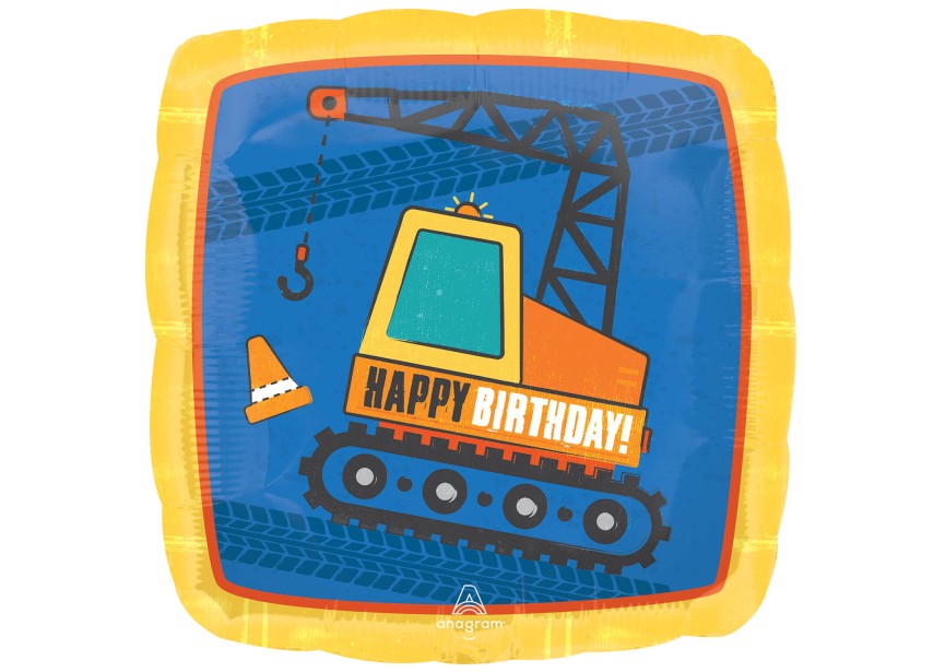 Sempertex-Folie-Betallic-Anagram-Flexmetal-Balloons-Shape-Happy Birthday construction
