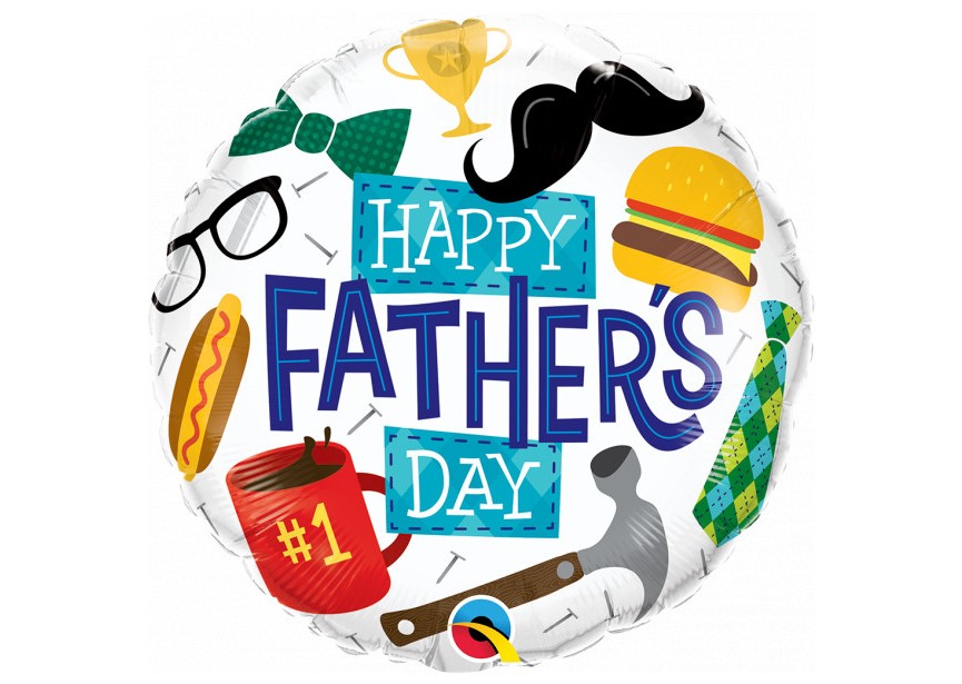 Sempertex-Folie-Betallic-Anagram-Flexmetal-Balloons-Shape-Happy Fathersday everything