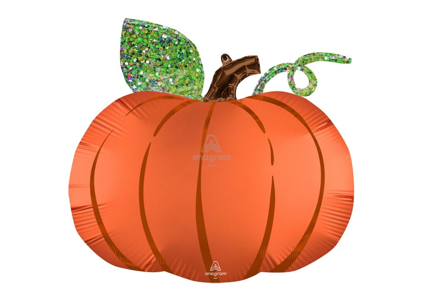 Sempertex-Folie-Betallic-Anagram-Flexmetal-Balloons-Shape-Flexmetal-Shape-Satin Pumpkin