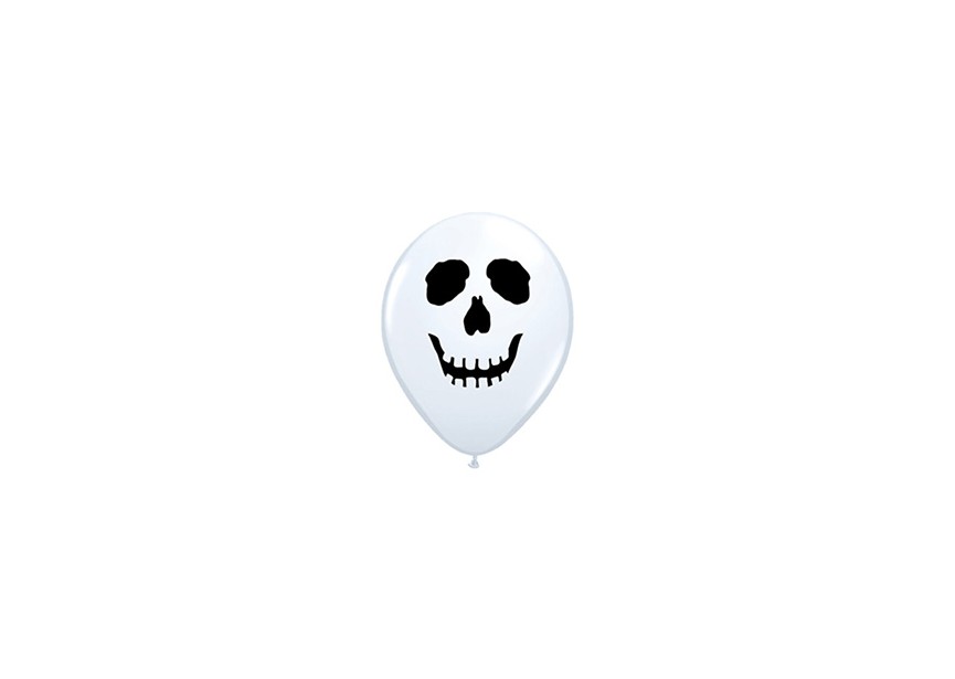 Sempertex-Anagram-Grabo-Balloons-Latex-11 inch-Qualatex-skull face