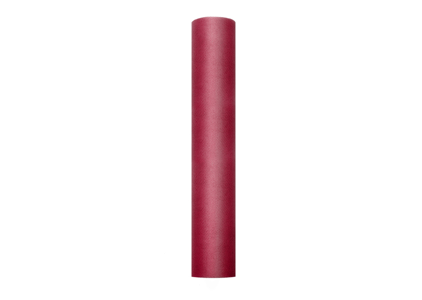 444905 Deep Red Tulle 30cm