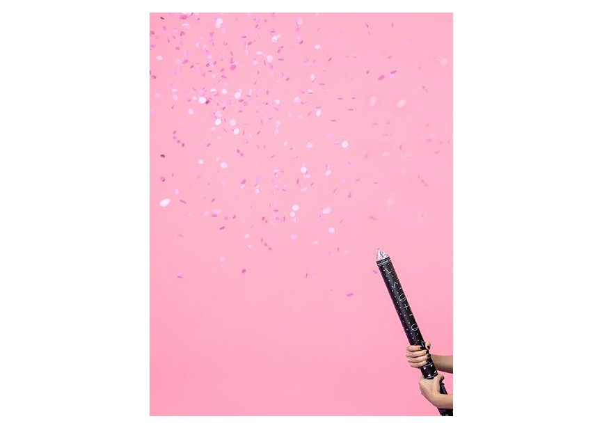 Blowfish-Folie-Betallic-Anagram-Flexmetal-Balloons-Shape-Partydeco-Confetti Popper-Pink-2