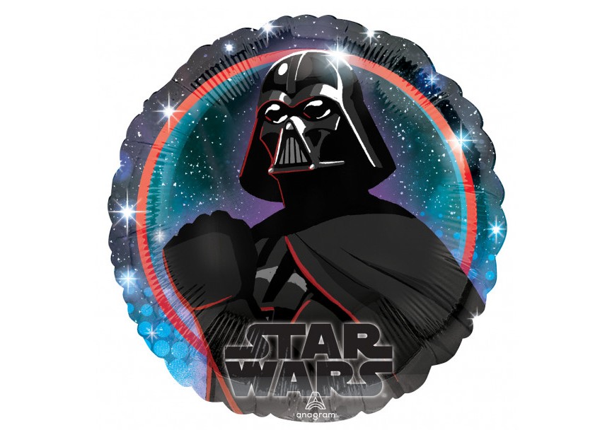 Sempertex-Folie-Betallic-Anagram-Flexmetal-Balloons-Shape-Flexmetal-Star Wars-Darth Vader