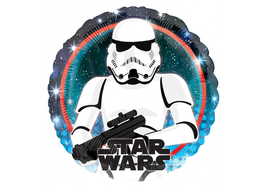 Sempertex-Folie-Betallic-Anagram-Flexmetal-Balloons-Shape-Flexmetal-Star Wars-Stormtrooper