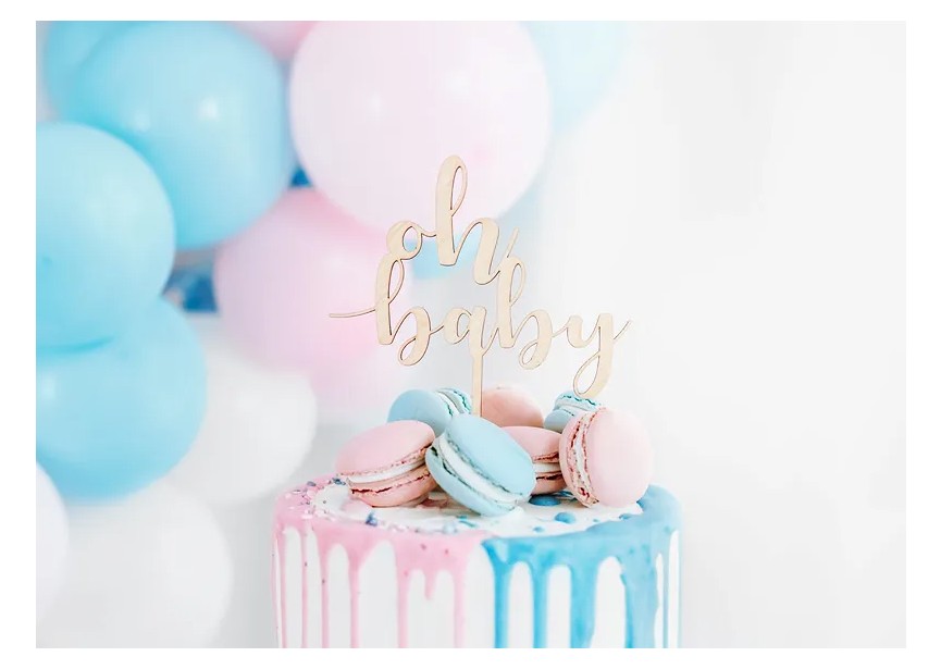 Cake Topper - Oh Baby 2