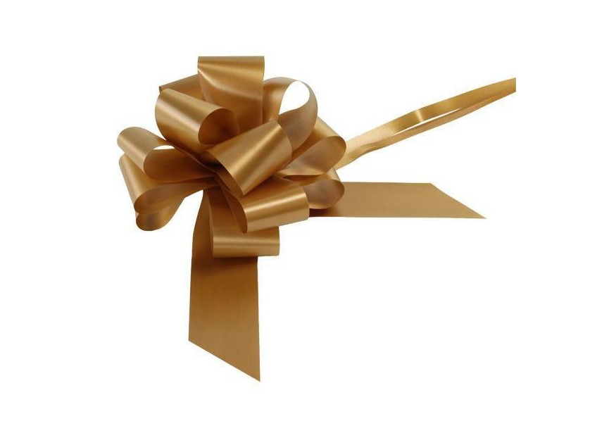 Pull bow Gold-