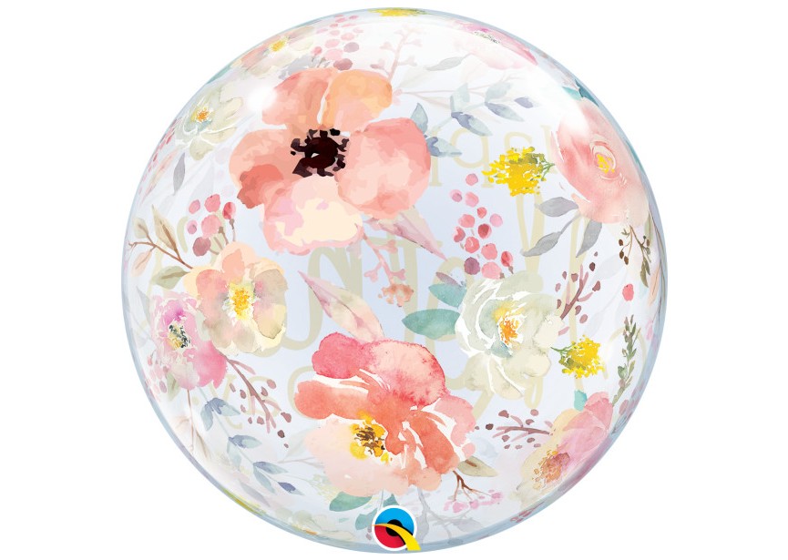 Sempertex-Folie-Betallic-Anagram-Flexmetal-Balloons-Shape-Bubbles-Mother day watercolor-
