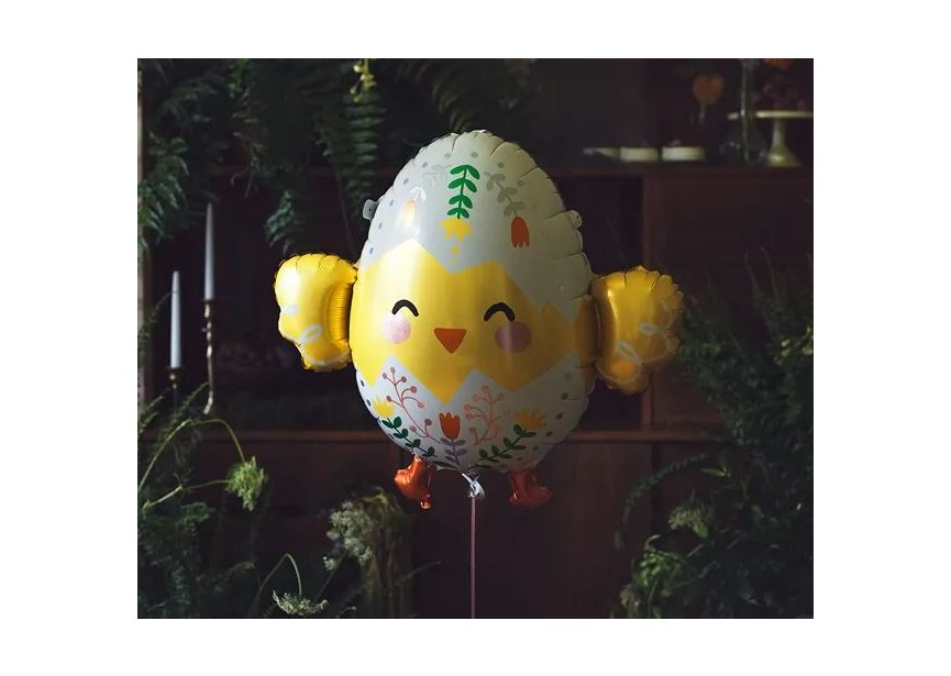 Sempertex-Folie-Betallic-Anagram-Flexmetal-Balloons-Shape-Chick in egg-2